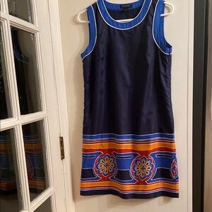 Banana Republic Blue Sheath Mini Dress